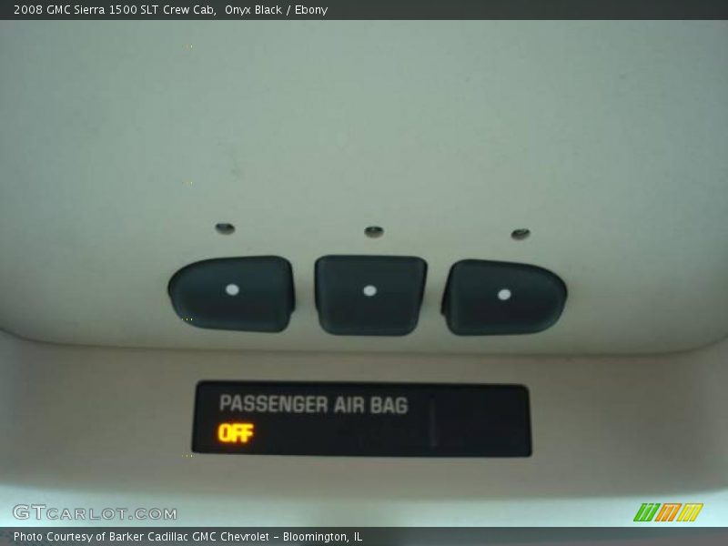 Onyx Black / Ebony 2008 GMC Sierra 1500 SLT Crew Cab