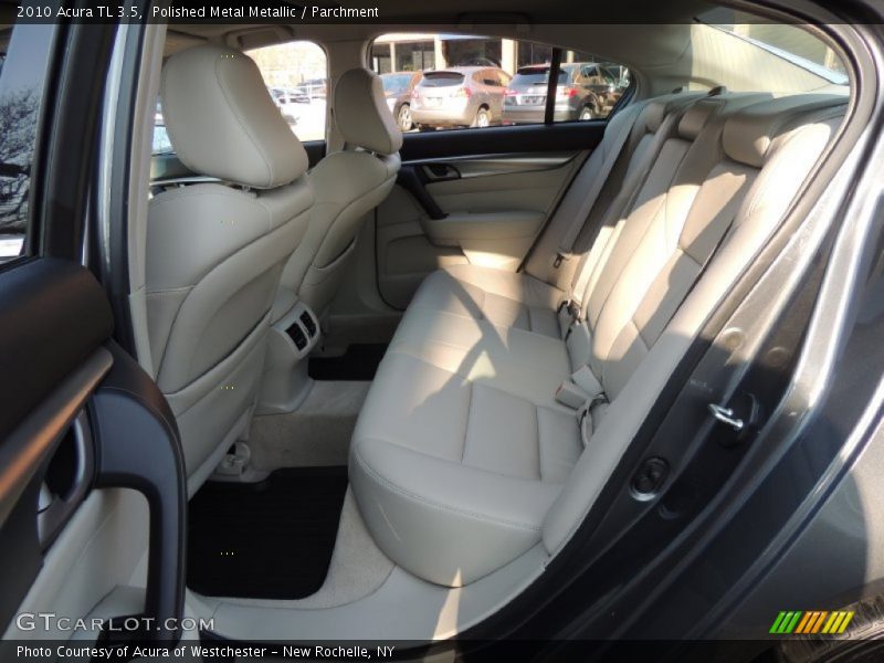 Polished Metal Metallic / Parchment 2010 Acura TL 3.5