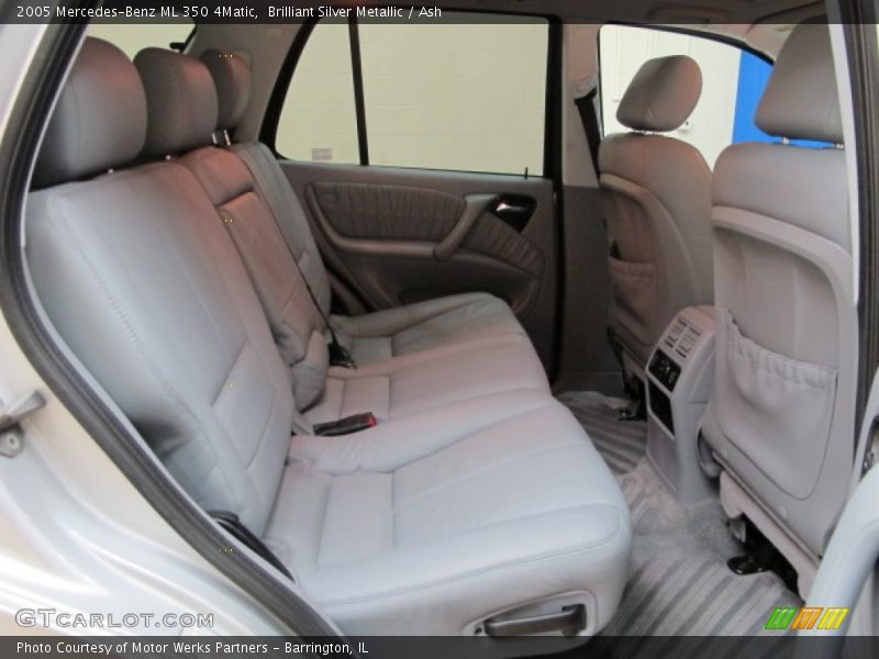 Brilliant Silver Metallic / Ash 2005 Mercedes-Benz ML 350 4Matic