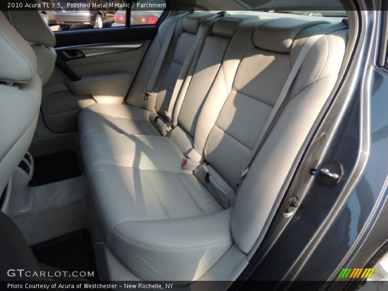Polished Metal Metallic / Parchment 2010 Acura TL 3.5