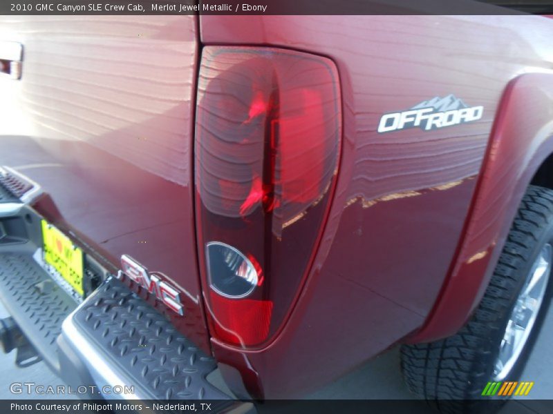 Merlot Jewel Metallic / Ebony 2010 GMC Canyon SLE Crew Cab