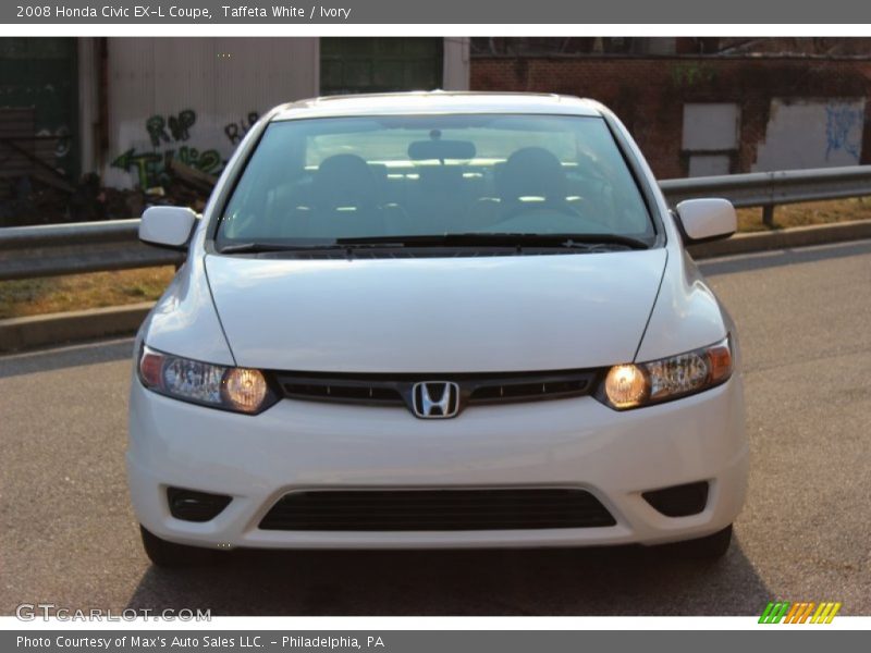 Taffeta White / Ivory 2008 Honda Civic EX-L Coupe