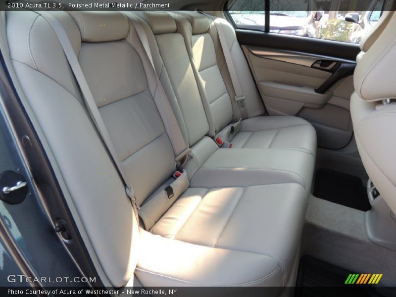 Polished Metal Metallic / Parchment 2010 Acura TL 3.5