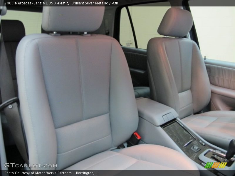 Brilliant Silver Metallic / Ash 2005 Mercedes-Benz ML 350 4Matic