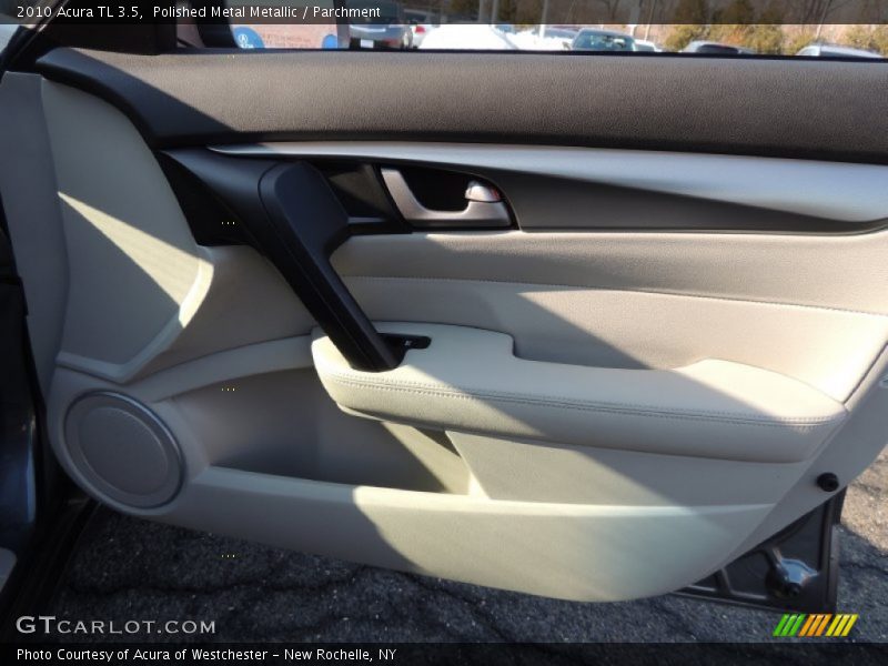 Polished Metal Metallic / Parchment 2010 Acura TL 3.5