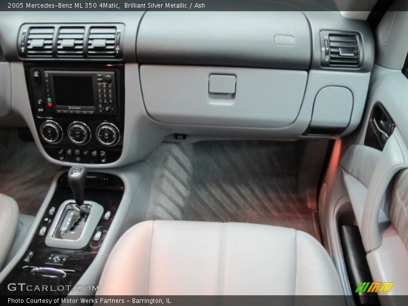 Brilliant Silver Metallic / Ash 2005 Mercedes-Benz ML 350 4Matic