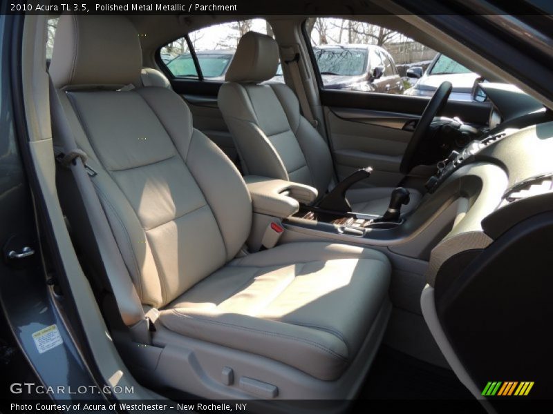 Polished Metal Metallic / Parchment 2010 Acura TL 3.5