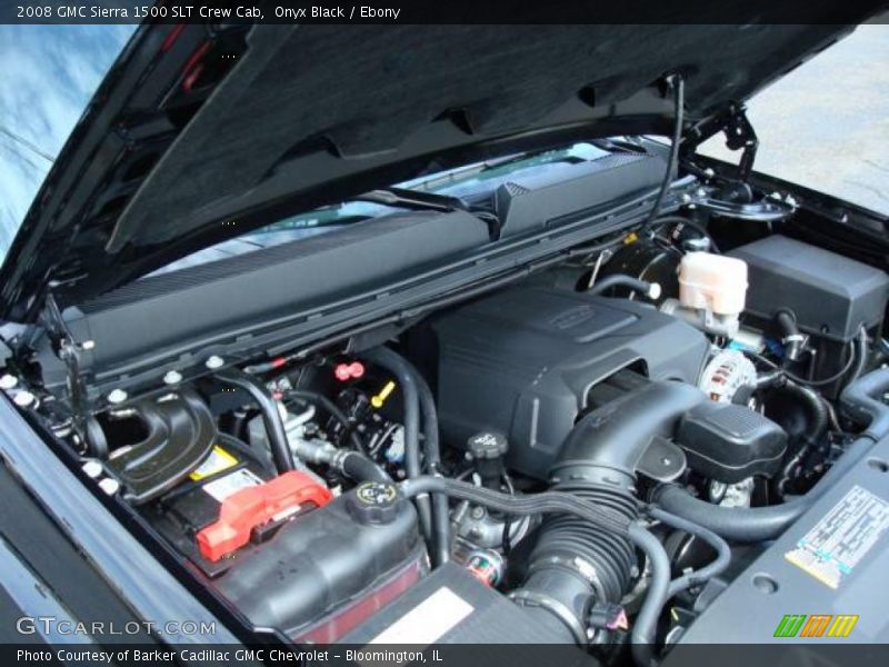 Onyx Black / Ebony 2008 GMC Sierra 1500 SLT Crew Cab