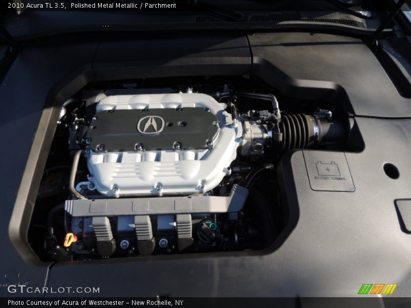 Polished Metal Metallic / Parchment 2010 Acura TL 3.5