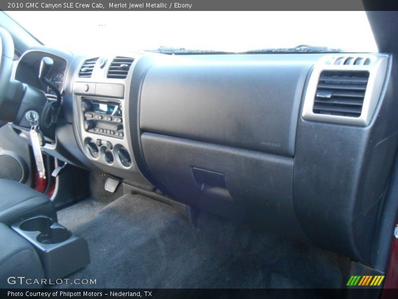 Merlot Jewel Metallic / Ebony 2010 GMC Canyon SLE Crew Cab