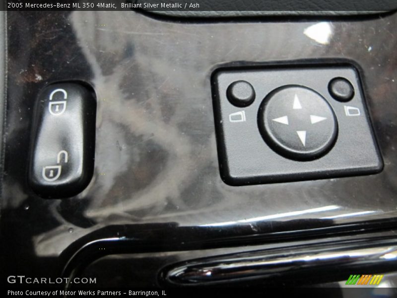 Brilliant Silver Metallic / Ash 2005 Mercedes-Benz ML 350 4Matic