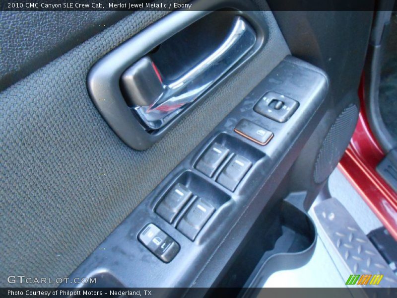 Merlot Jewel Metallic / Ebony 2010 GMC Canyon SLE Crew Cab