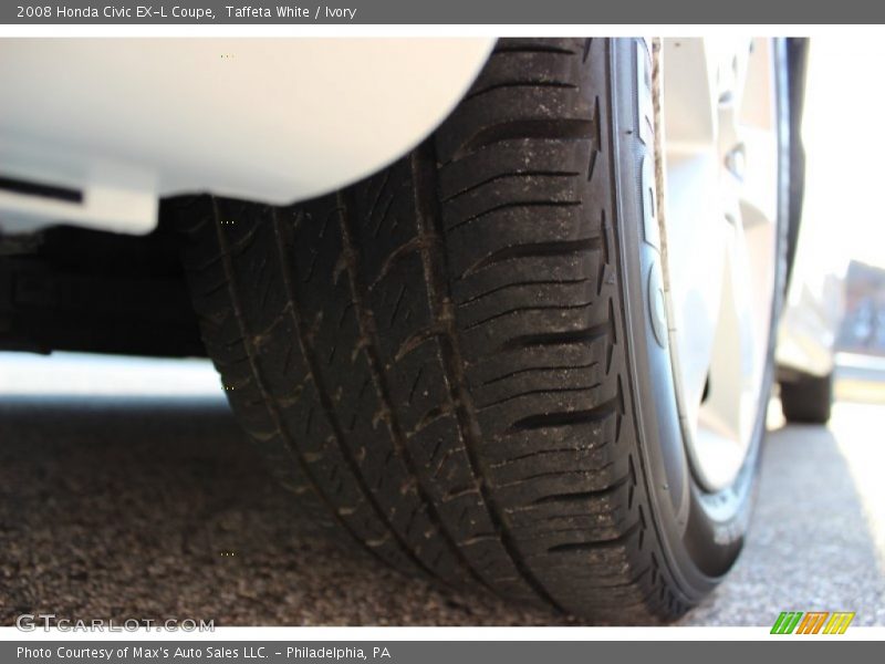 Taffeta White / Ivory 2008 Honda Civic EX-L Coupe