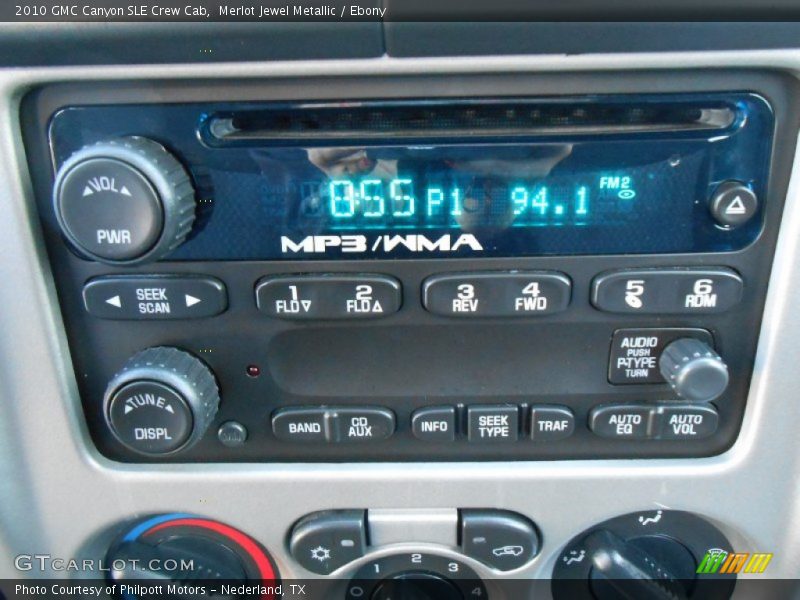 Audio System of 2010 Canyon SLE Crew Cab