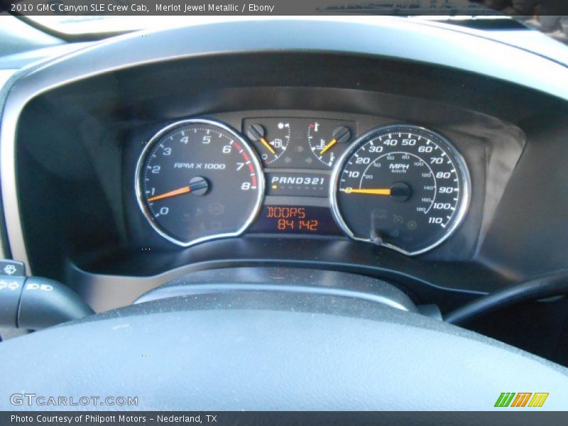  2010 Canyon SLE Crew Cab SLE Crew Cab Gauges