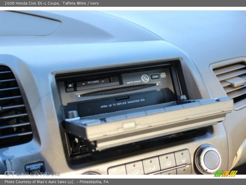 Taffeta White / Ivory 2008 Honda Civic EX-L Coupe