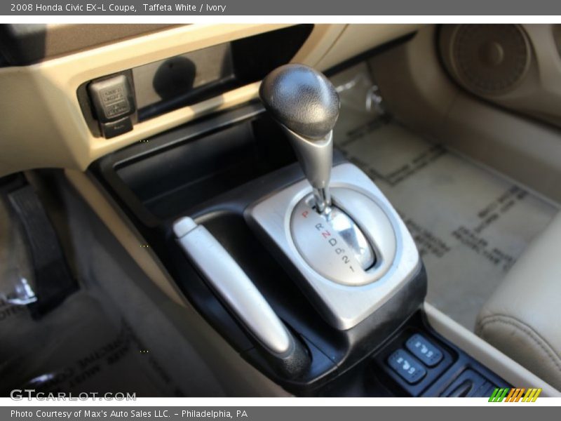  2008 Civic EX-L Coupe 5 Speed Automatic Shifter