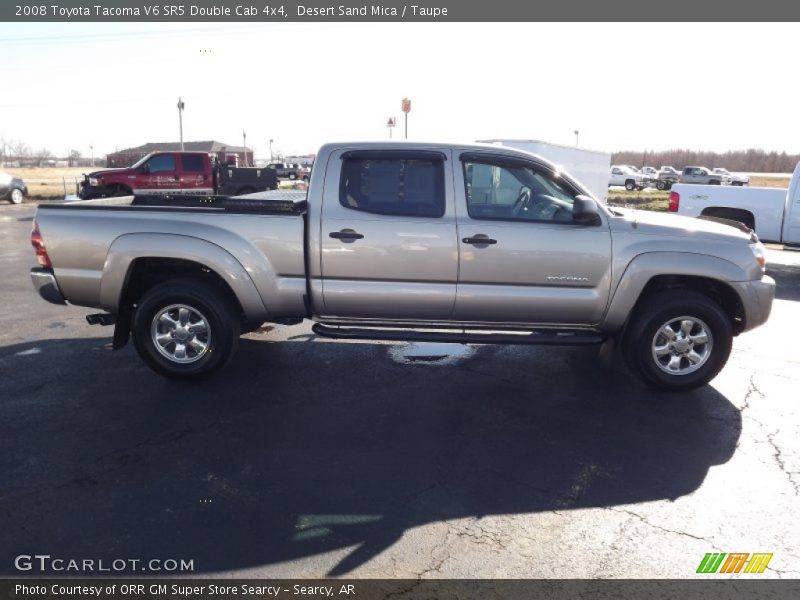 Desert Sand Mica / Taupe 2008 Toyota Tacoma V6 SR5 Double Cab 4x4