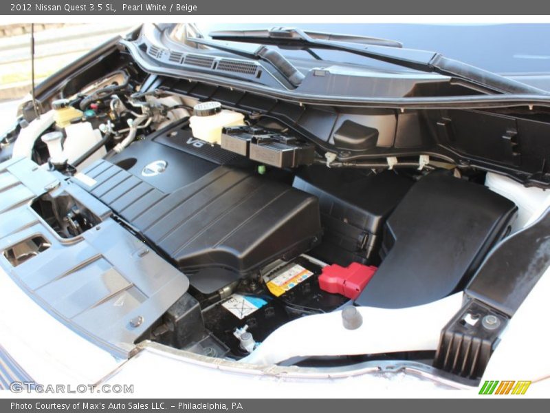  2012 Quest 3.5 SL Engine - 3.5 Liter DOHC 24-Valve CVTCS V6