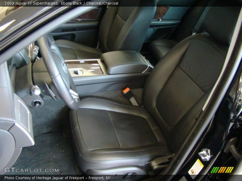 Ebony Black / Charcoal/Charcoal 2009 Jaguar XF Supercharged