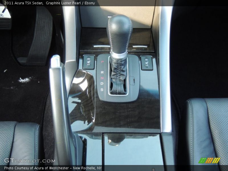 Graphite Luster Pearl / Ebony 2011 Acura TSX Sedan