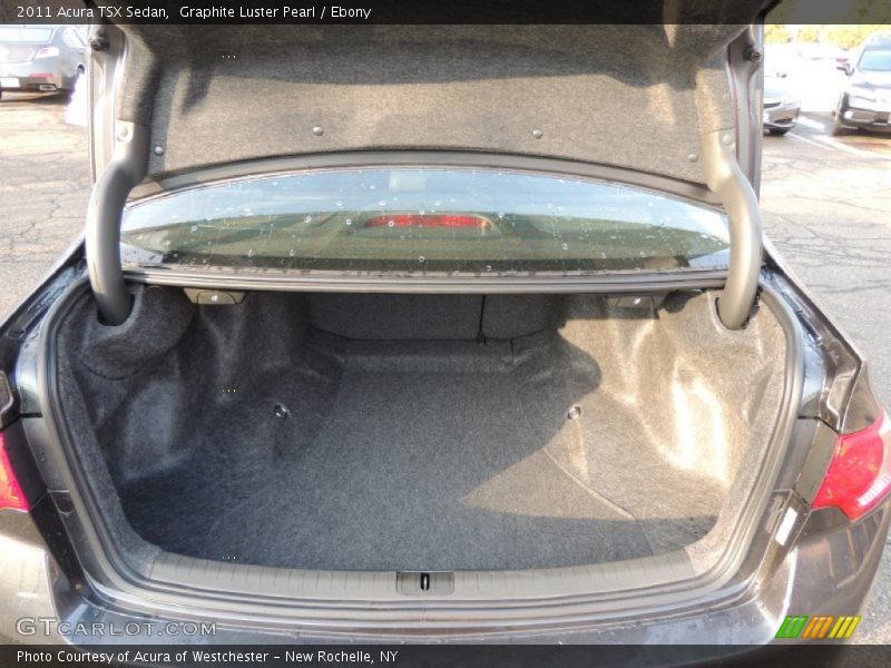 Graphite Luster Pearl / Ebony 2011 Acura TSX Sedan