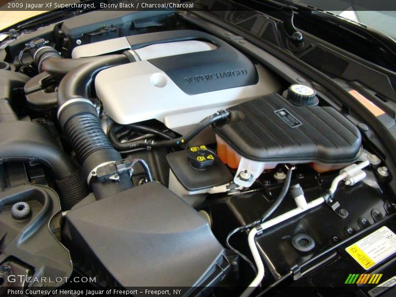 Ebony Black / Charcoal/Charcoal 2009 Jaguar XF Supercharged