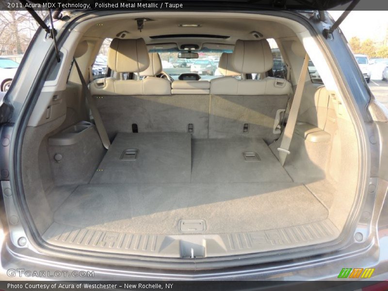 Polished Metal Metallic / Taupe 2011 Acura MDX Technology