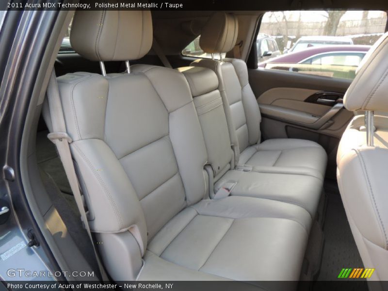 Polished Metal Metallic / Taupe 2011 Acura MDX Technology
