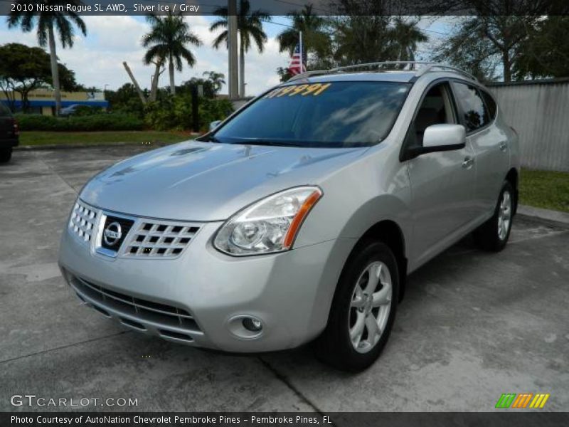 Front 3/4 View of 2010 Rogue SL AWD