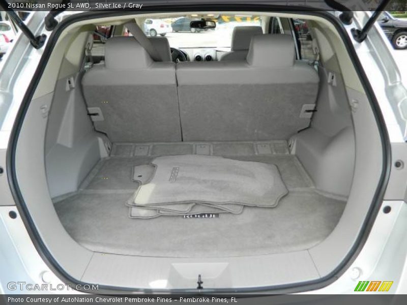  2010 Rogue SL AWD Trunk
