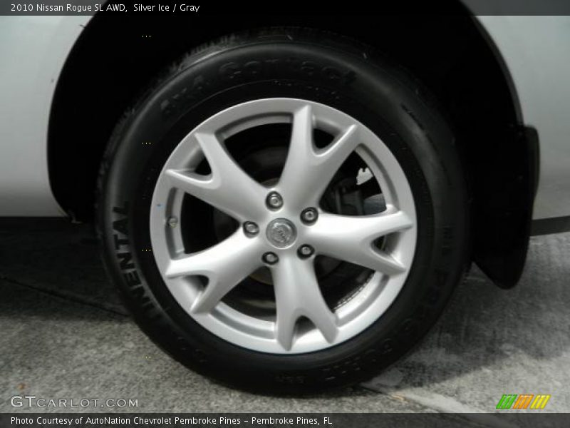  2010 Rogue SL AWD Wheel
