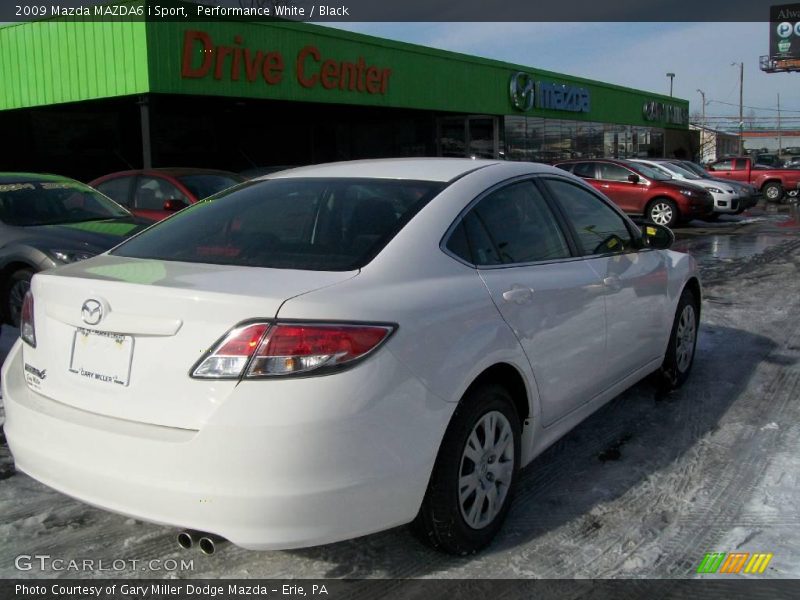 Performance White / Black 2009 Mazda MAZDA6 i Sport