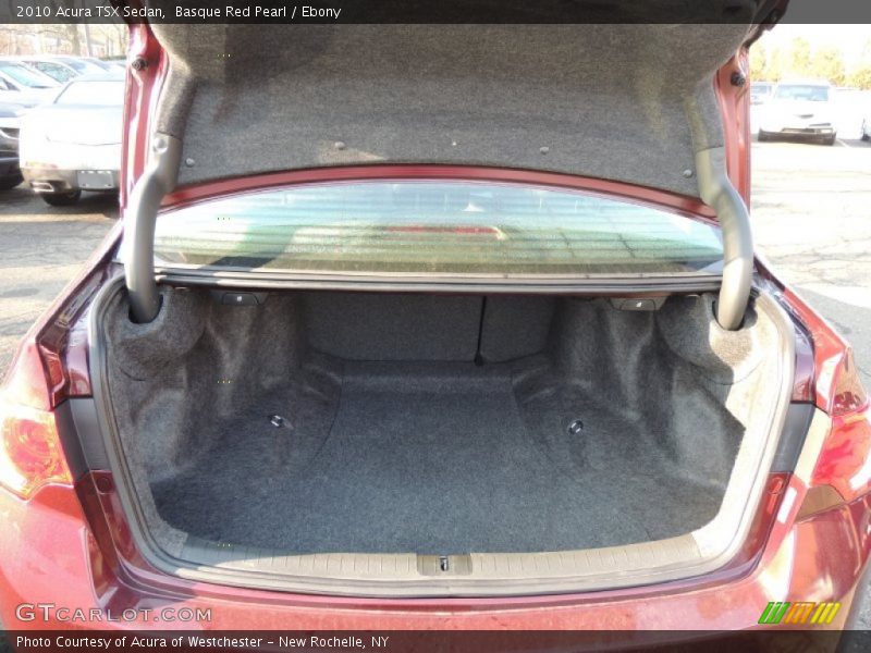 Basque Red Pearl / Ebony 2010 Acura TSX Sedan