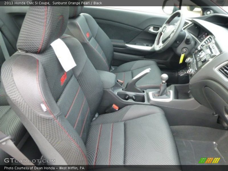  2013 Civic Si Coupe Black Interior