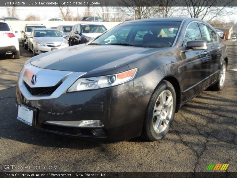 Grigio Metallic / Ebony 2010 Acura TL 3.5 Technology