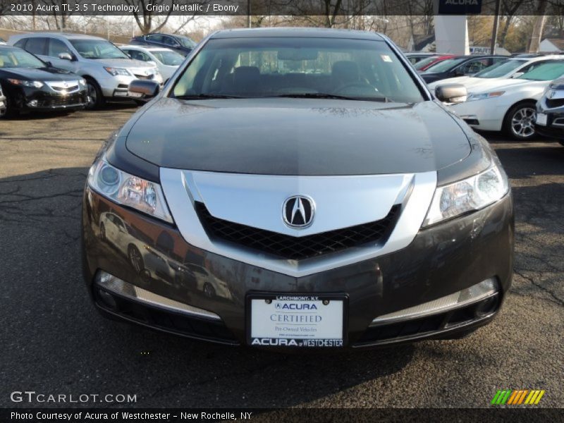 Grigio Metallic / Ebony 2010 Acura TL 3.5 Technology