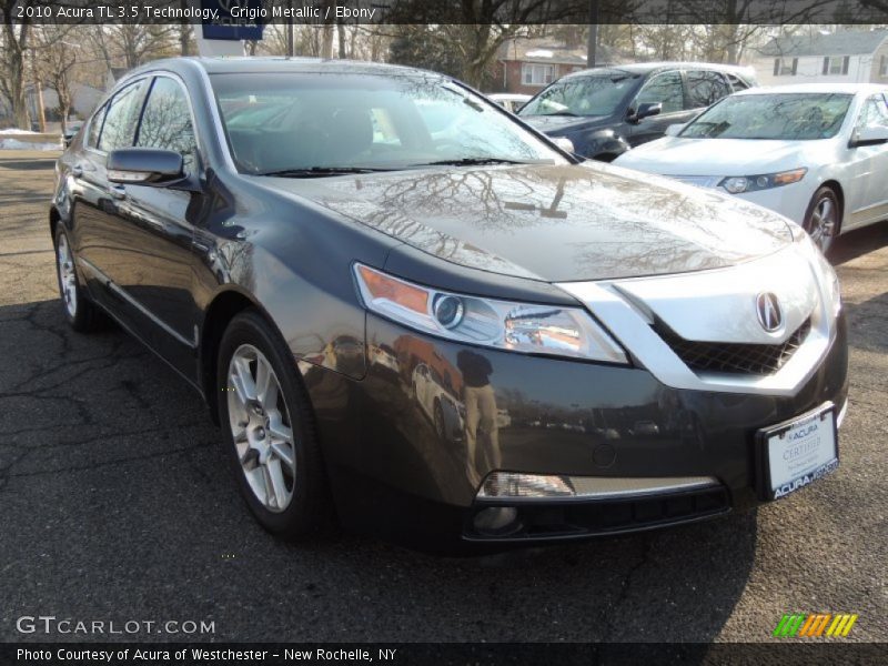 Grigio Metallic / Ebony 2010 Acura TL 3.5 Technology