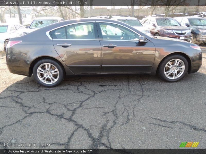 Grigio Metallic / Ebony 2010 Acura TL 3.5 Technology