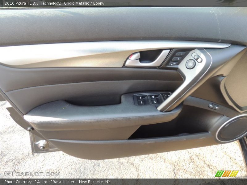 Grigio Metallic / Ebony 2010 Acura TL 3.5 Technology