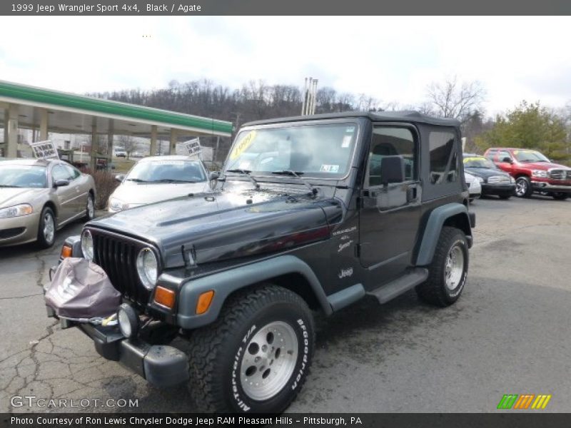 Black / Agate 1999 Jeep Wrangler Sport 4x4