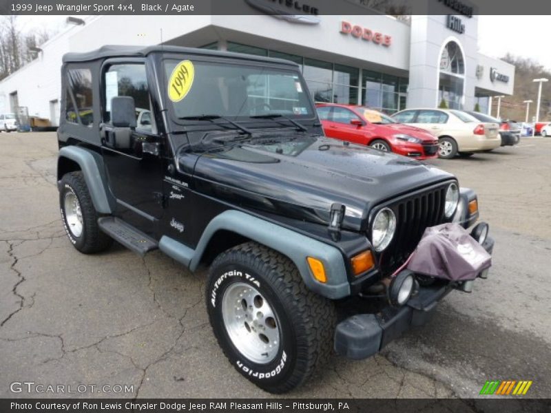 Black / Agate 1999 Jeep Wrangler Sport 4x4