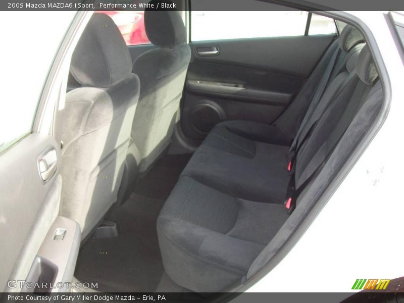 Performance White / Black 2009 Mazda MAZDA6 i Sport