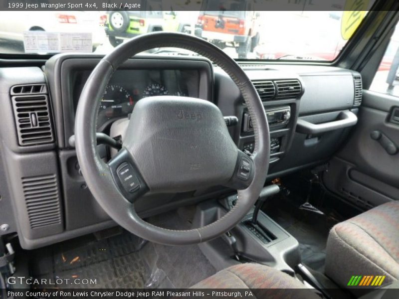 Dashboard of 1999 Wrangler Sport 4x4