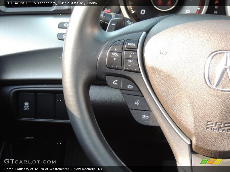 Grigio Metallic / Ebony 2010 Acura TL 3.5 Technology