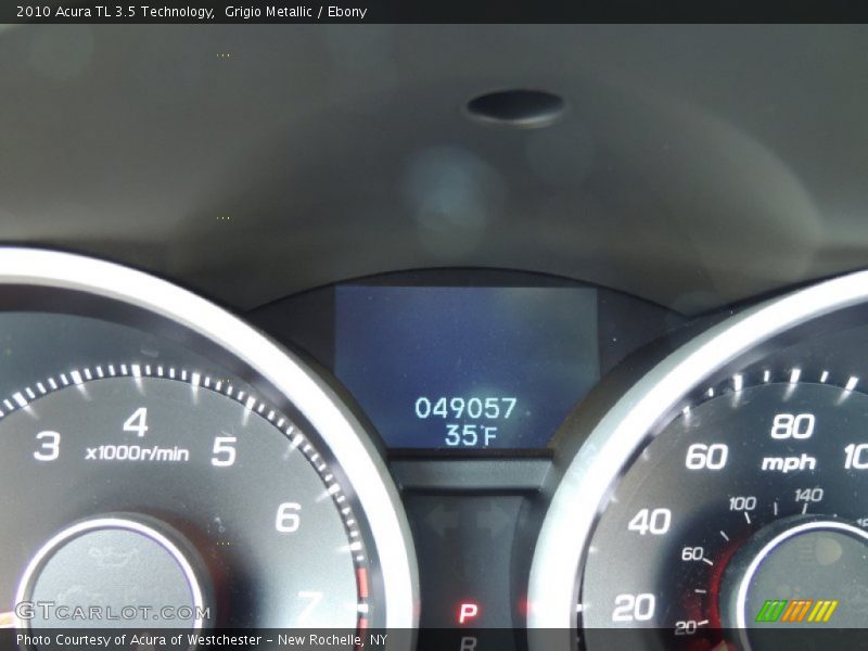 Grigio Metallic / Ebony 2010 Acura TL 3.5 Technology