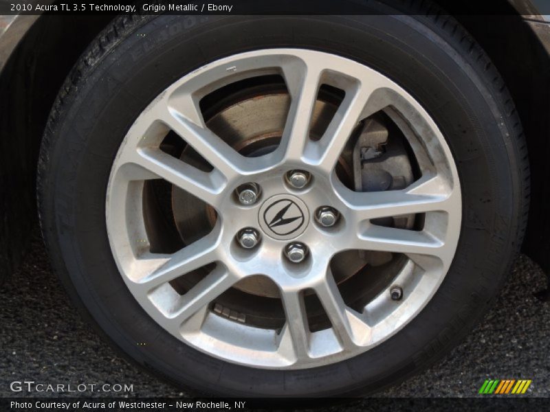 Grigio Metallic / Ebony 2010 Acura TL 3.5 Technology