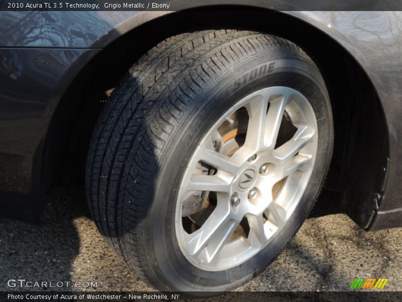 Grigio Metallic / Ebony 2010 Acura TL 3.5 Technology