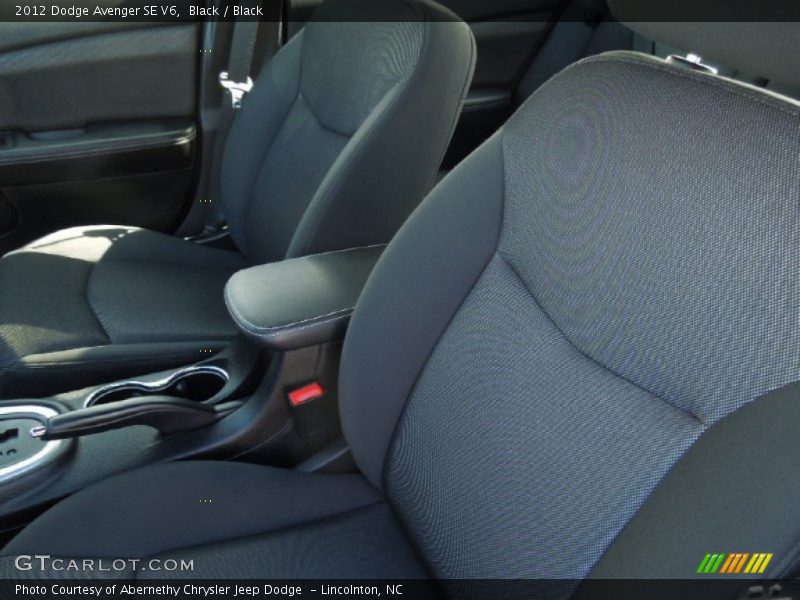 Black / Black 2012 Dodge Avenger SE V6
