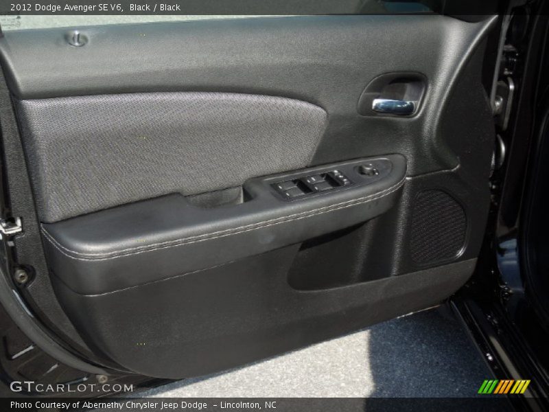 Black / Black 2012 Dodge Avenger SE V6